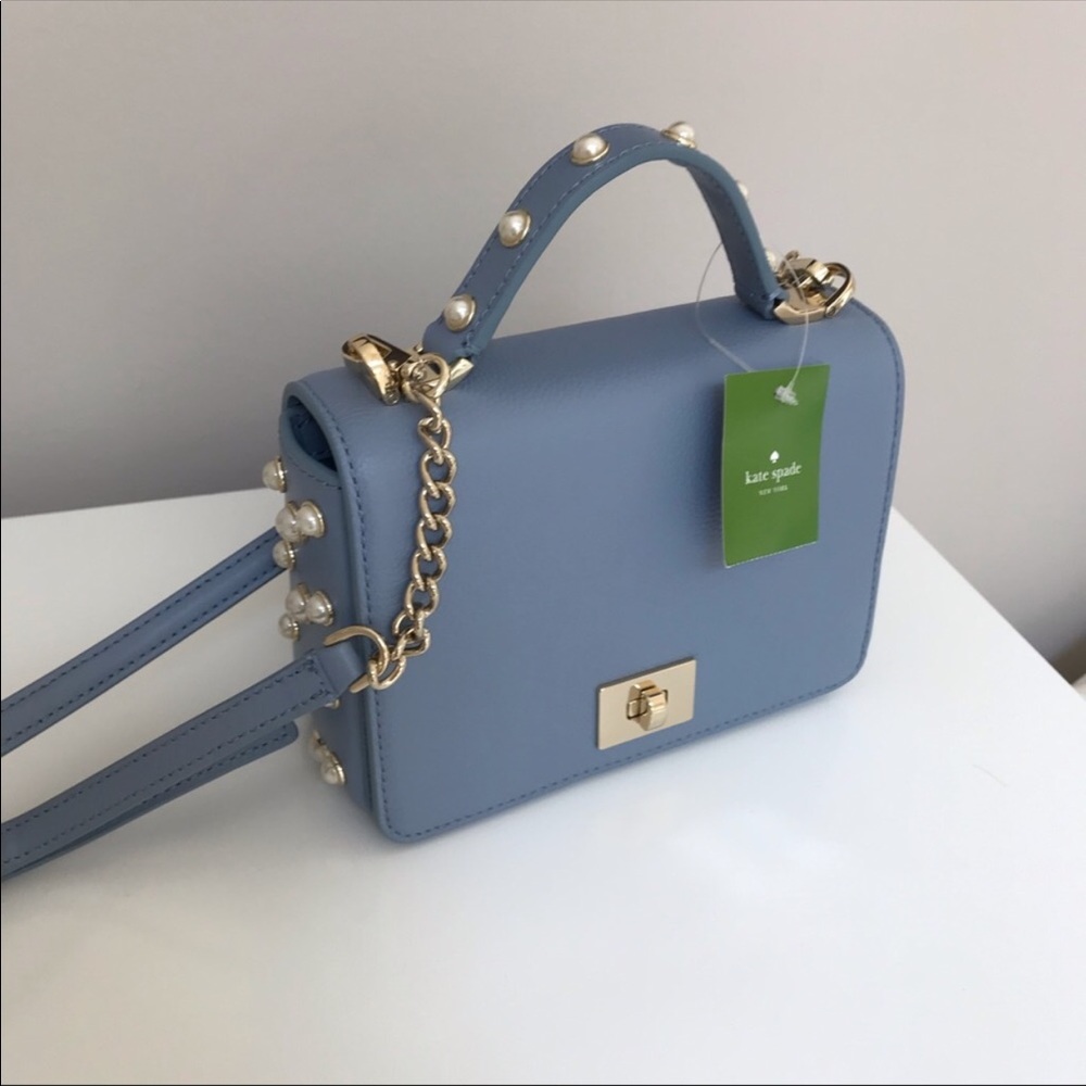 Kate Spade cross body bag. Blue. New with Tags